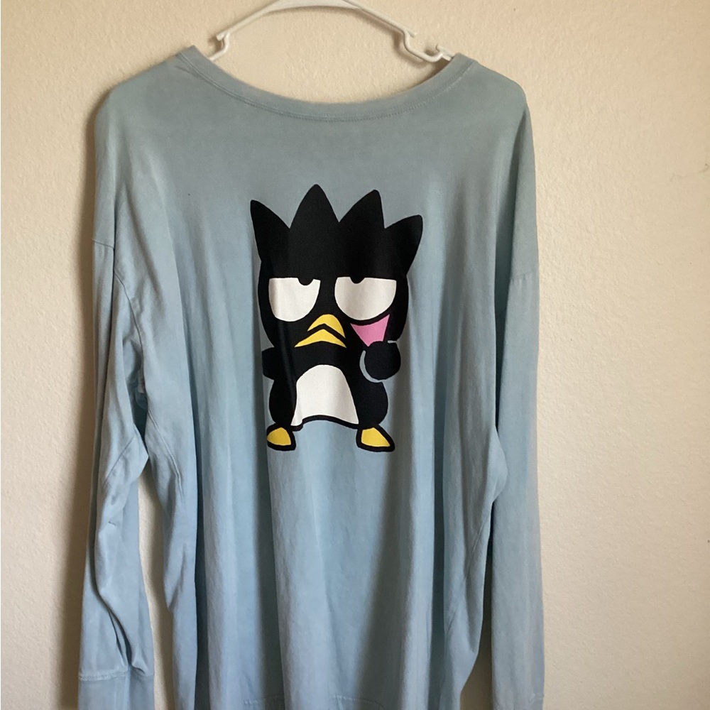 Light Blue Long Sleeve Shirt with Badtz-Maru